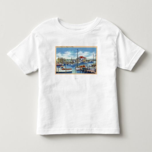 Harborview van de Waterfront Kinder Shirts (Voorkant)