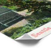 Harborview van Queen Anne Hill Poster (Hoek)