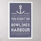 Harbour-afdrukken Poster (Voorkant)