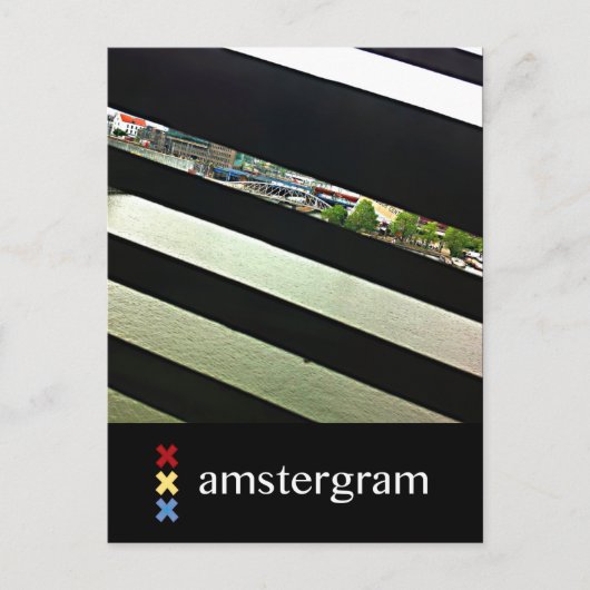 Harbour Amsterdam Briefkaart (Voorkant)