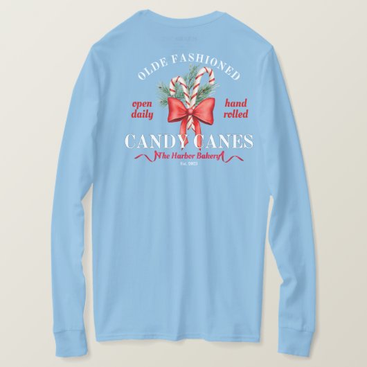 Harbour Bakery lichtblauw T-shirt (Design achterkant)