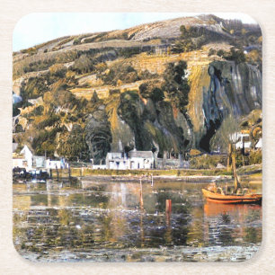 HARBOUR BARMOUTH WALES KARTONNEN ONDERZETTERS