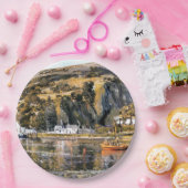 HARBOUR BARMOUTH WALES PAPIEREN BORDJE (Feest)