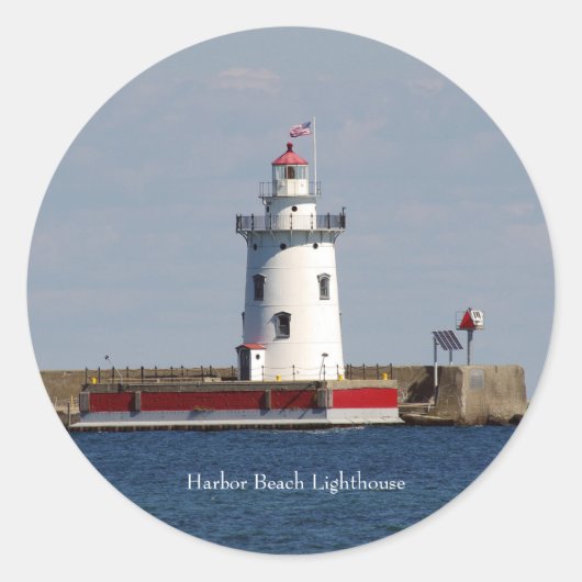 Harbour Beach Lighthouse sticker (Voorkant)