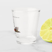 Harbour Beach Vuurtoren afbeelding shot glass Shot Glas (Rechts)