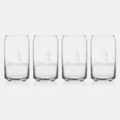 Harbour Beach Vuurtoren kan glas (Achterkant)