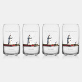 Harbour Beach Vuurtoren kan glas (Voorkant)