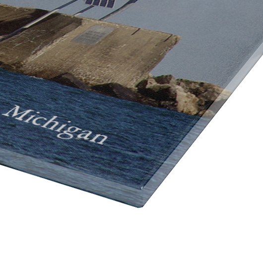 Harbour Beach Vuurtoren snijplank (Hoek)