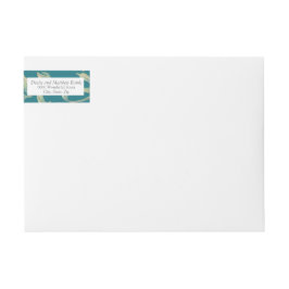 Harbour Blue Address Label