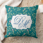 Harbour Blue Wedding Keepsake Throw Pillow Kussen (Deken)