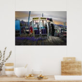 Harbour Booths Poster (Keuken)