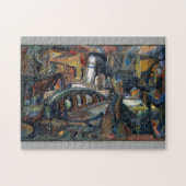 Harbour ca. 1943 Josef Presser Fine Art Legpuzzel (Horizontaal)