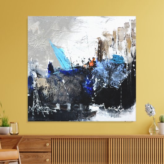 Harbour Canvas Afdruk (Insitu (Woonkamer))