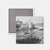 Harbour, Concarneau Magneet (Voorkant / Achterkant)