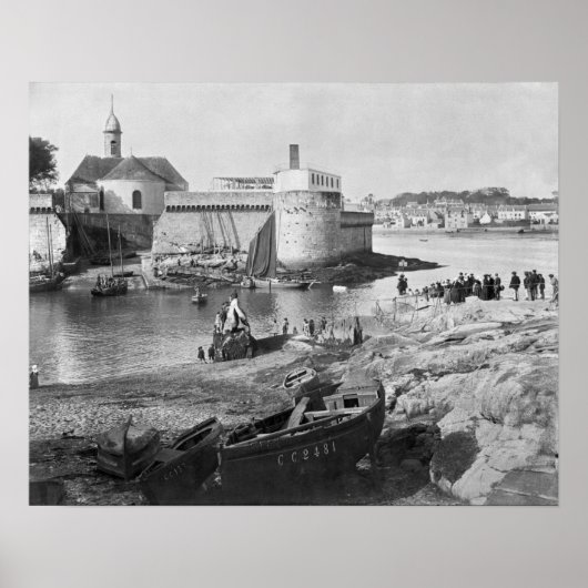 Harbour, Concarneau Poster (Voorkant)