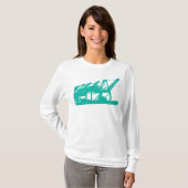 Harbour Cranes Bella Hoodie T-shirt (Voorkant volledig)