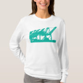 Harbour Cranes Bella Hoodie T-shirt (Voorkant)