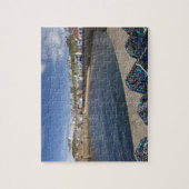 Harbour, Findochty, Moray, Schotland, Verenigd Kon Legpuzzel (Verticaal)