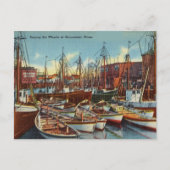  Harbour Gloucester, Massachusetts Briefkaart (Voorkant)