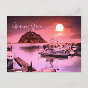 Harbour Hues die schilderen Dank u Briefkaart