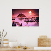 Harbour Hues Painted Poster (Keuken)