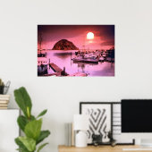 Harbour Hues Painted Poster (Thuiskantoor)