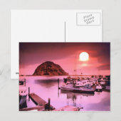 Harbour Hues Painting Briefkaart (Voorkant / Achterkant)