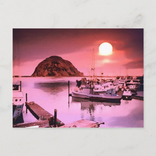 Harbour Hues Painting Briefkaart (Voorkant)
