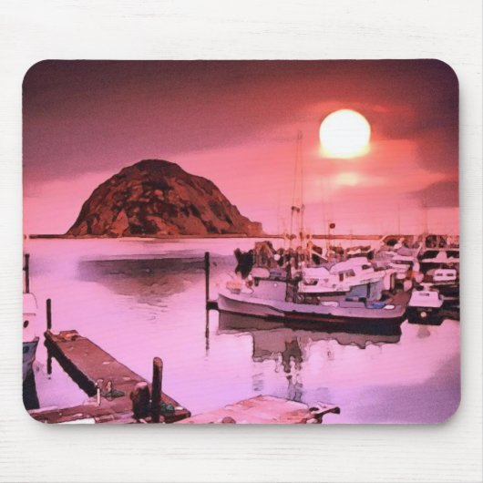 Harbour Hues Painting Muismat (Voorkant)