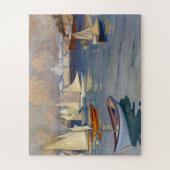 Harbour in Helsinki, Albert Edelfelt Legpuzzel (Verticaal)