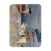 Harbour in Helsinki, Albert Edelfelt Magneet (Verticaal)