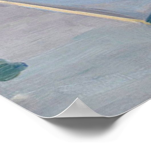 Harbour in Helsinki, Albert Edelfelt Poster (Hoek)