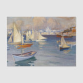 Harbour in Helsinki, Albert Edelfelt Tissuepapier (Voorkant)