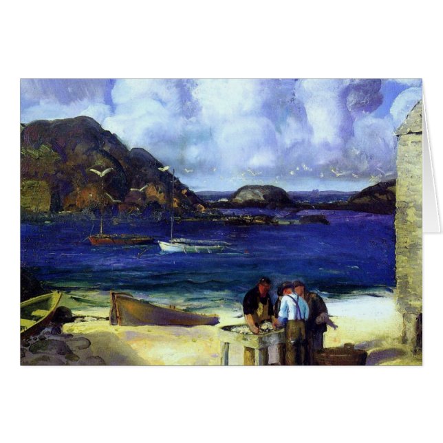 Harbour in Monhegan (Voorkant Horizontaal)