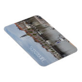 Harbour in Spring, Middelburg, Nederland Magneet (Rechterzijde)