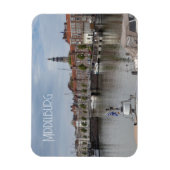 Harbour in Spring, Middelburg, Nederland Magneet (Verticaal)