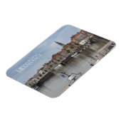 Harbour in Spring, Middelburg, Nederland Magneet (Linkerzijde)