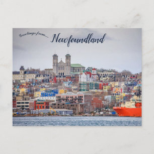 Harbour in St. John's Newfoundland Canada Briefkaart