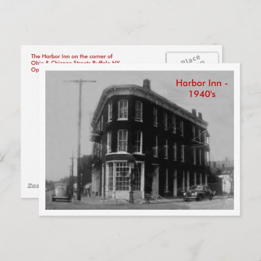 Harbour Inn 1940 Briefkaart (Voorkant / Achterkant)