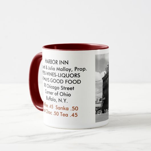 Harbour Inn Coffee Mok (Voorkant links)