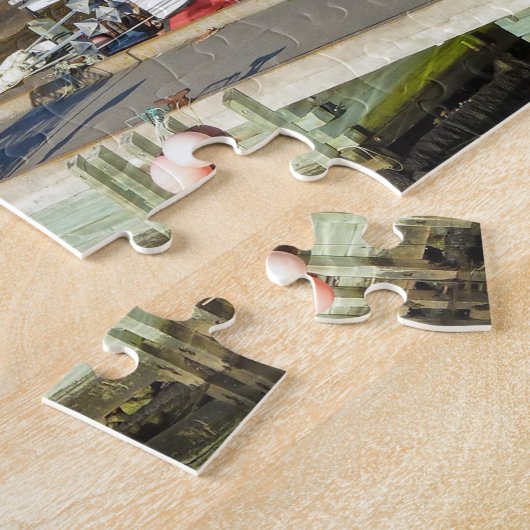 Harbour-instelling Nova Scotia Legpuzzel (Zijkant)