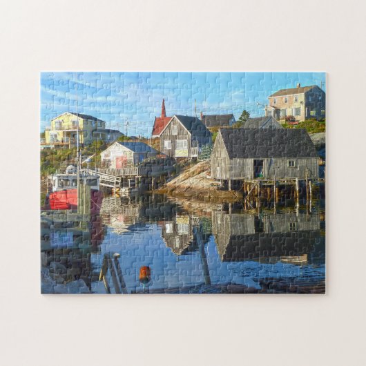 Harbour-instelling Nova Scotia Legpuzzel (Horizontaal)