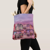 Harbour Licht All-Over-Print Canvas tas (Dichtbij)