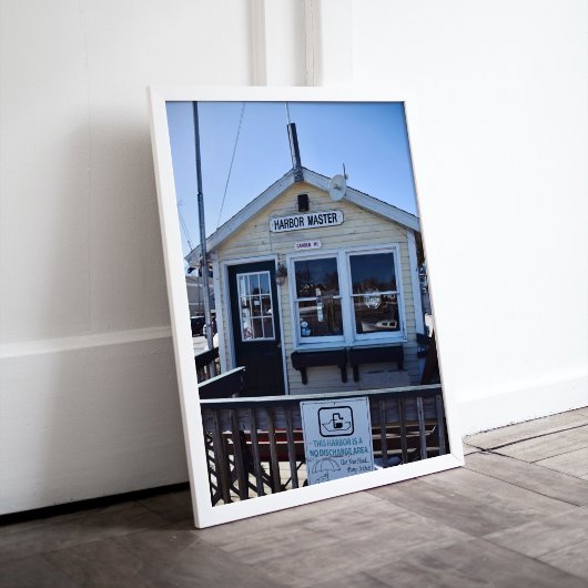 Harbour Master Photography Poster