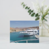 Harbour met jachten in de haven van Sharm el Sheik Briefkaart (Staand voorkant)