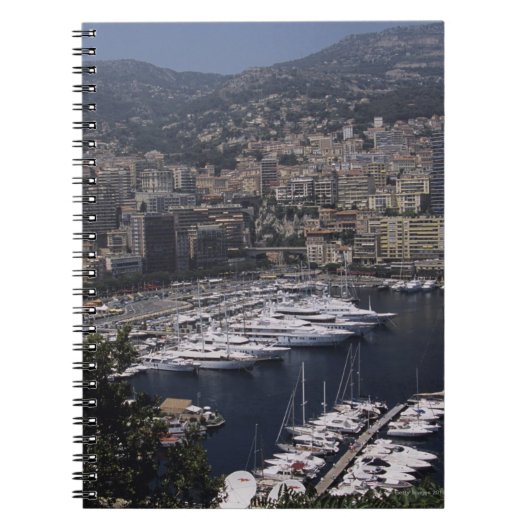 Harbour, Monte Carlo, Franse rivier, Cote d's' Notitieboek (Voorkant)