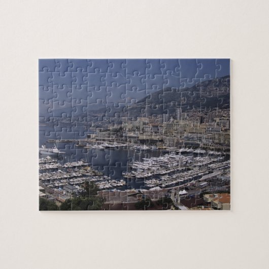 Harbour, Monte Carlo, French Riviera, Cote d' 3 Legpuzzel (Horizontaal)