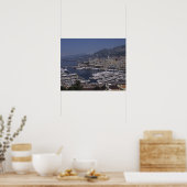 Harbour, Monte Carlo, French Riviera, Cote d' 3 Poster (Keuken)