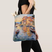 Harbour neo-impressionisme tote bag (Dichtbij)