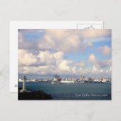 © Harbour, Okinawa, Japan Briefkaart (Voorkant / Achterkant)